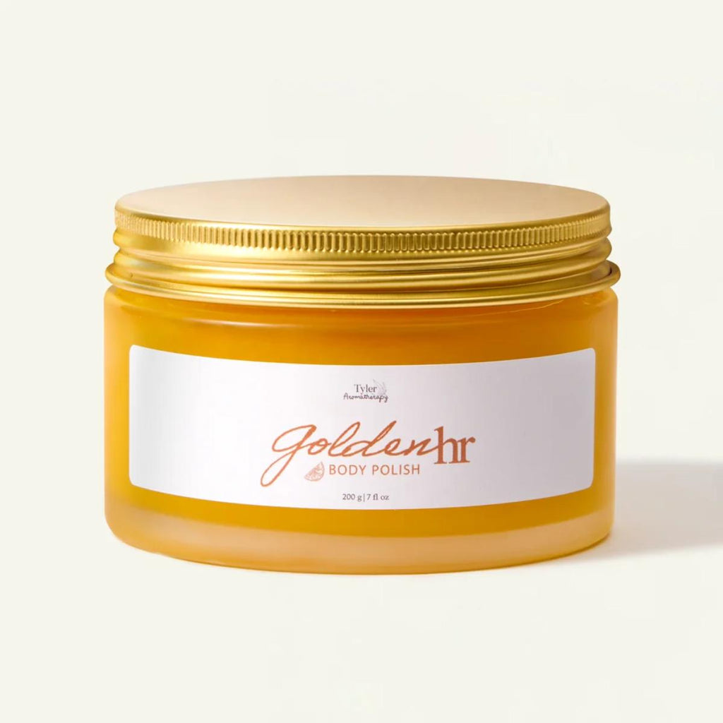 Tyler Aromatherapy Golden Hour Body Polish citrus sugar scrub