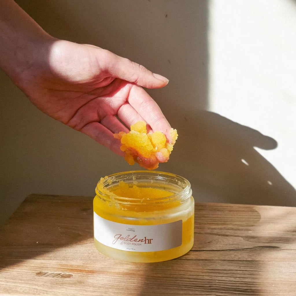 Tyler Aromatherapy Golden Hour Body Polish citrus sugar scrub