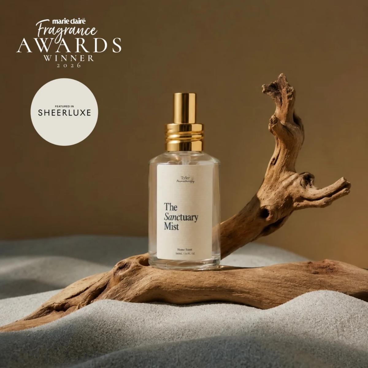 Tyler Aromatherapy The Sanctuary Mist room and linen aromatherapy spray