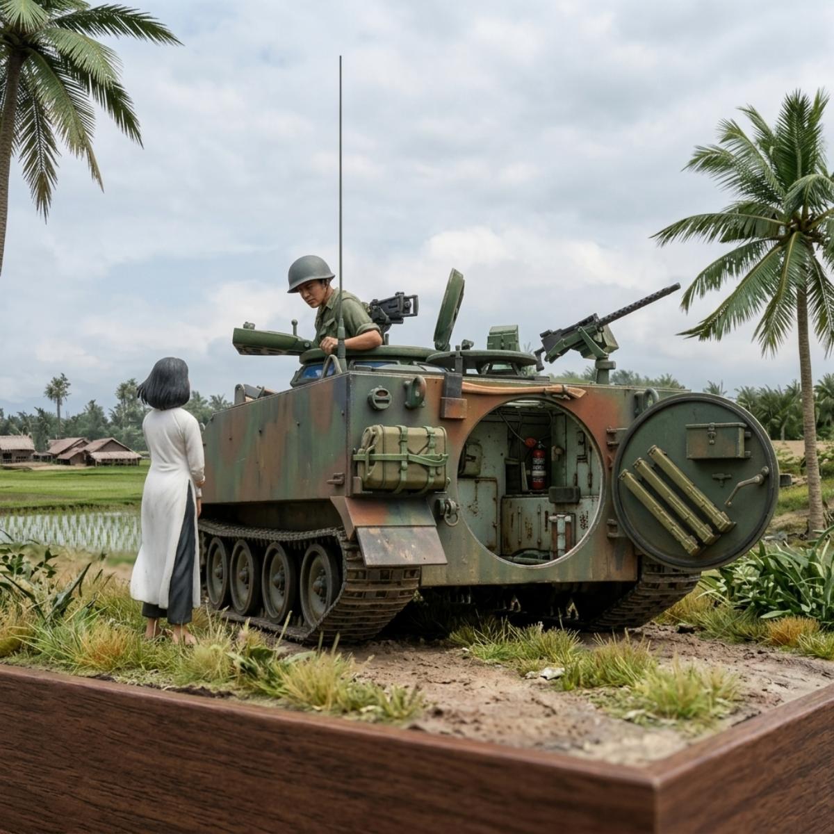 Takom 1/35 M114 Early & Late Production 2-in-1 model diorama
