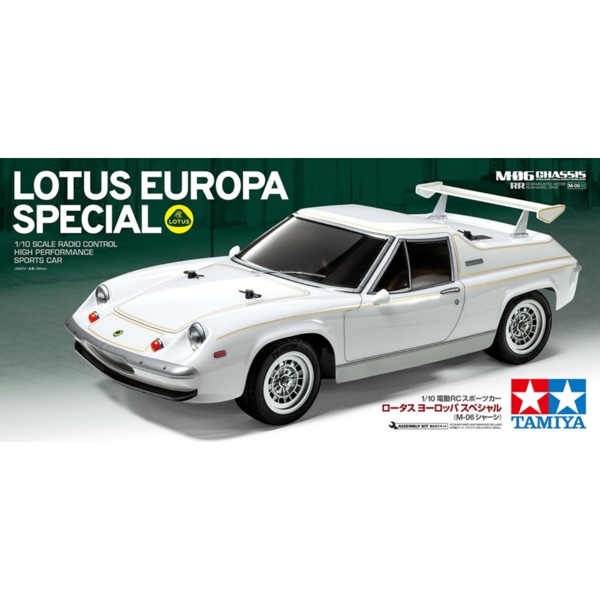 Tamiya Lotus Europa Special model kit box