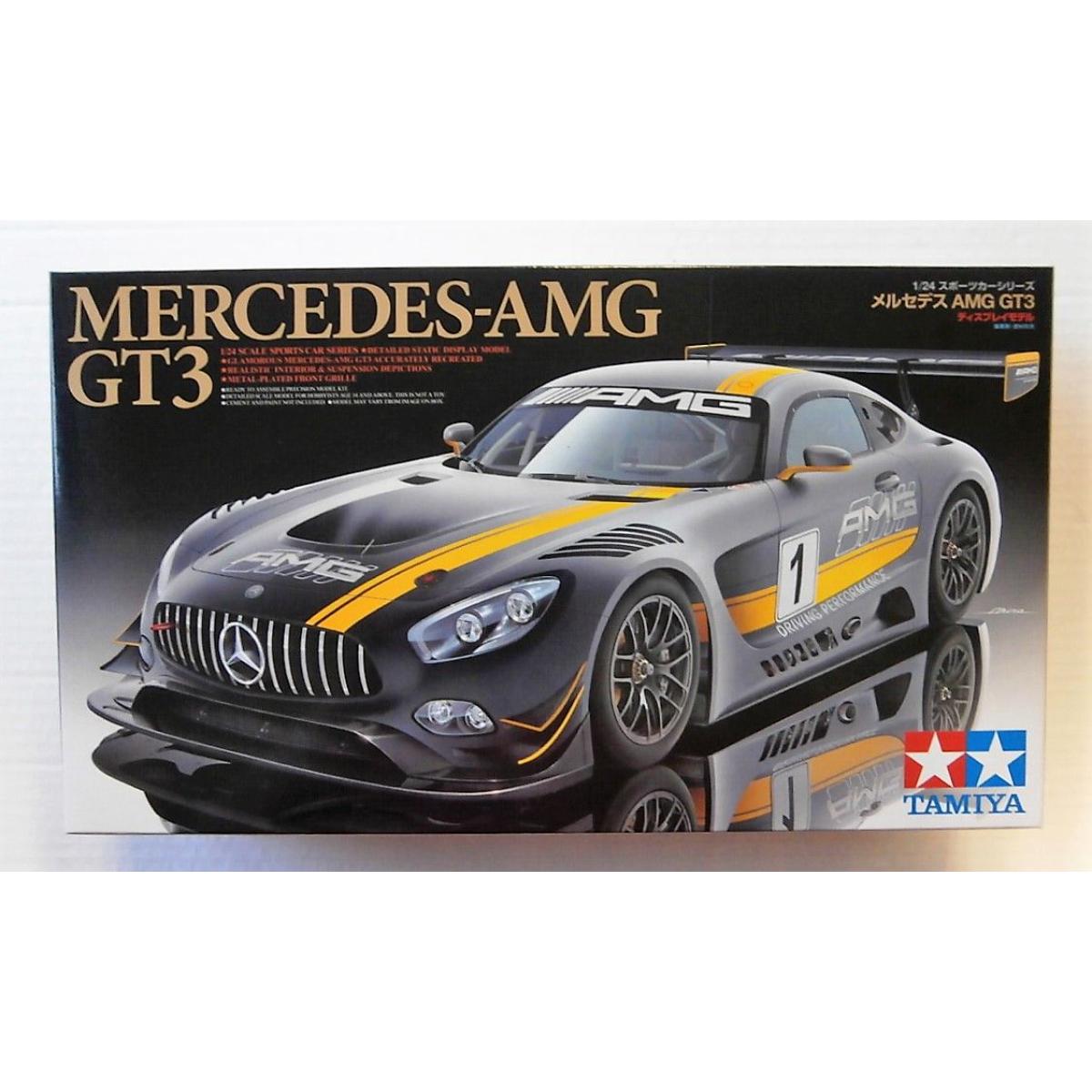 Tamiya Mercedes-AMG GT3 model kit box
