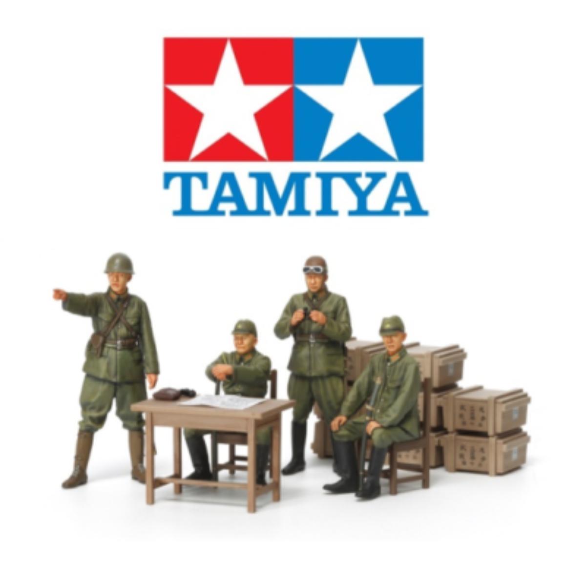 Tamiya 1/35 IJA Officers model kit box