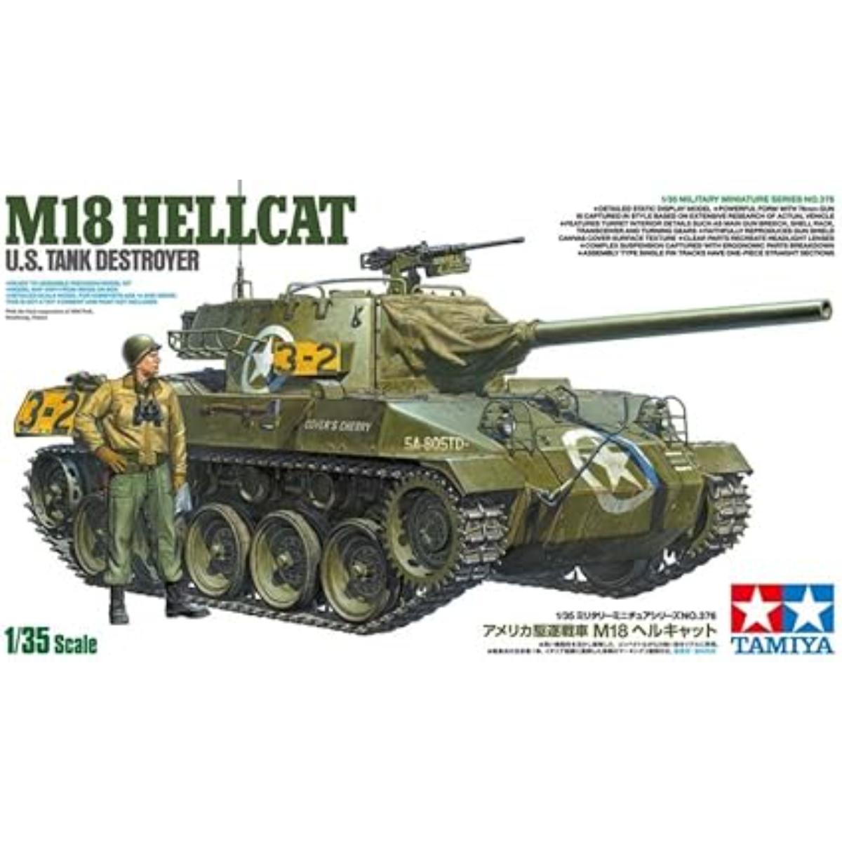 Tamiya M18 Hellcat model kit preview