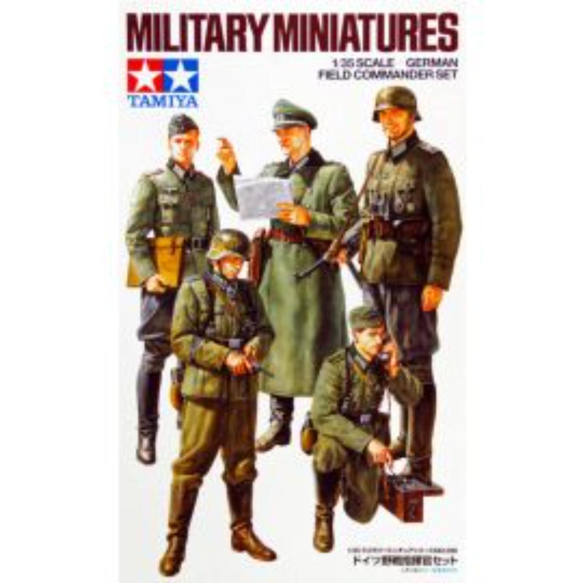 Tamiya German Field Commander figure set assembled