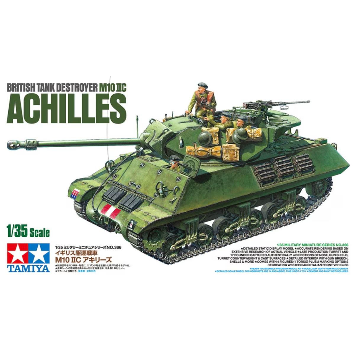 Tamiya Achilles model kit box 35366 front