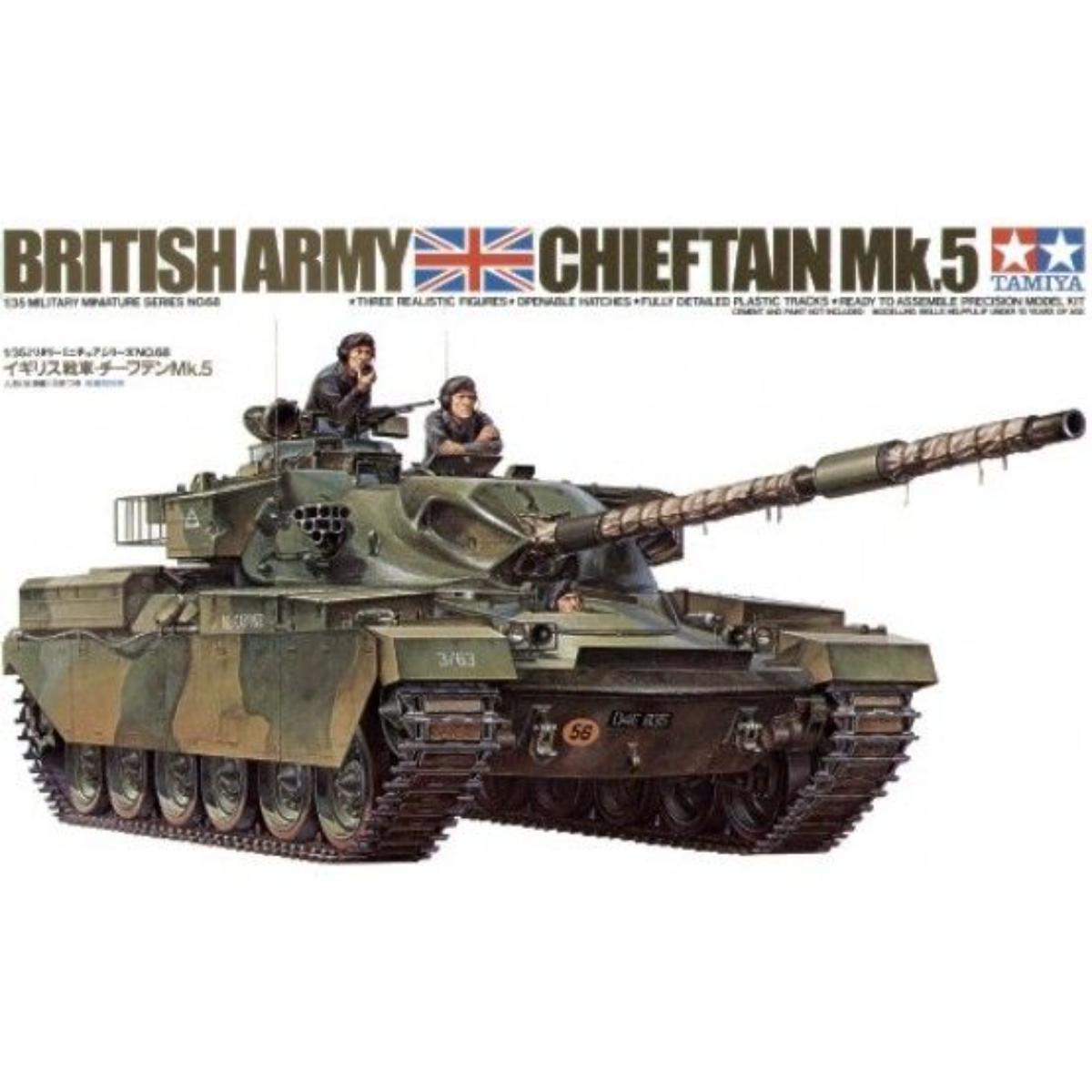Tamiya 1/35 British Chieftain MBT model