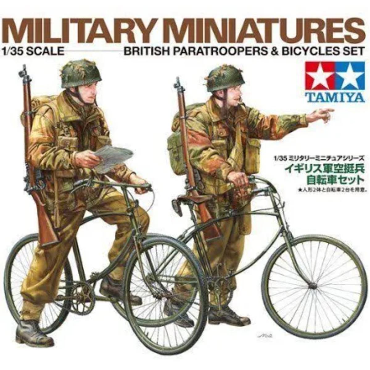 Tamiya British Paratroopers model kit box