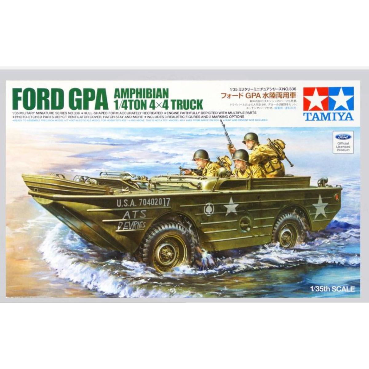 Tamiya Ford GPA Amphibious Truck kit box art