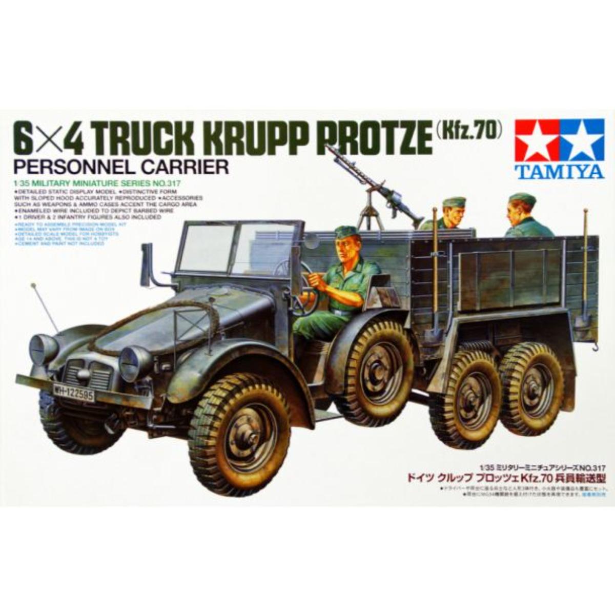 Tamiya Krupp Protze 1/35 model kit box