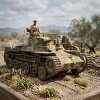Tamiya 1/35 Japanese Type 97 Chi-Ha Tank Model diorama