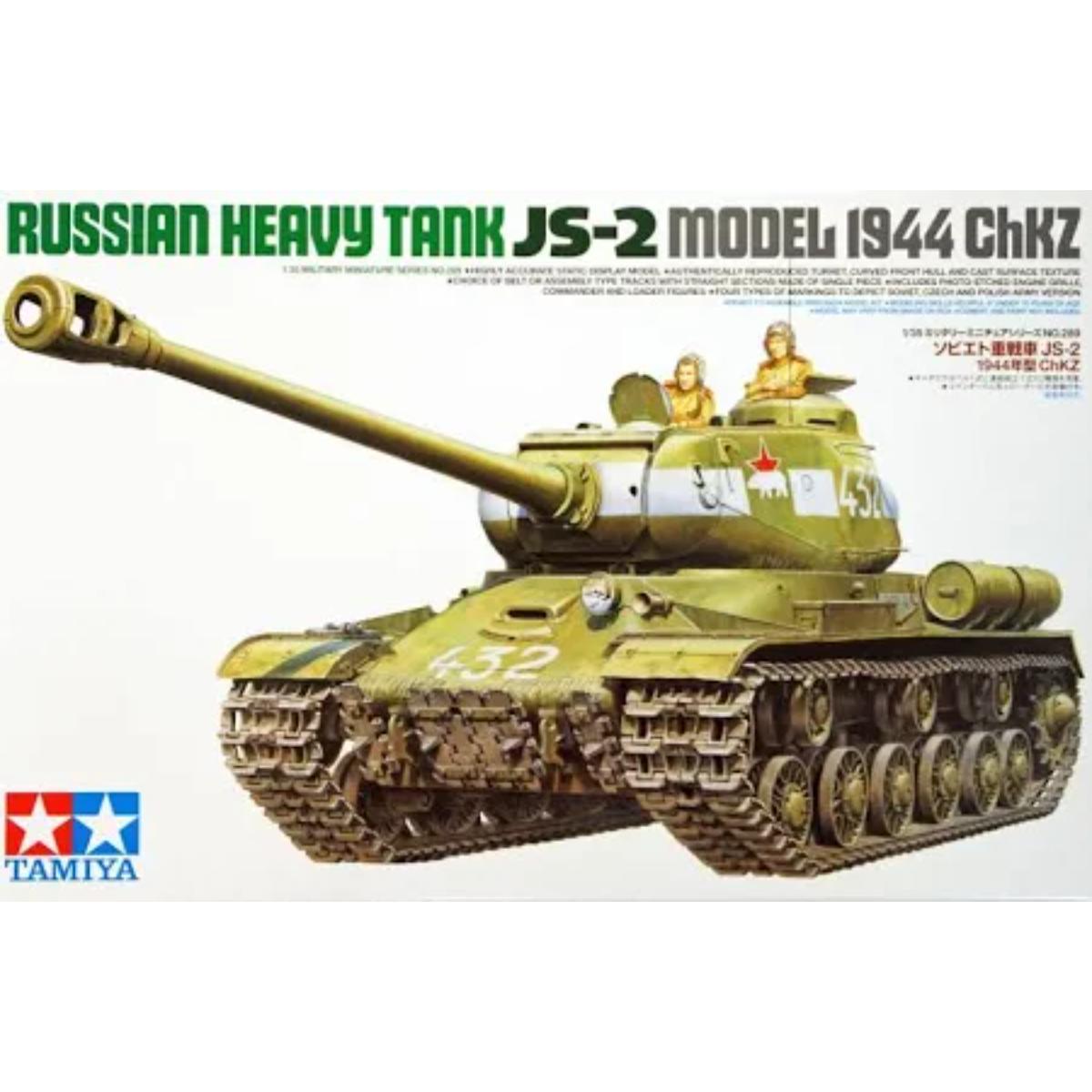Tamiya 1/35 JS-2 tank model box art