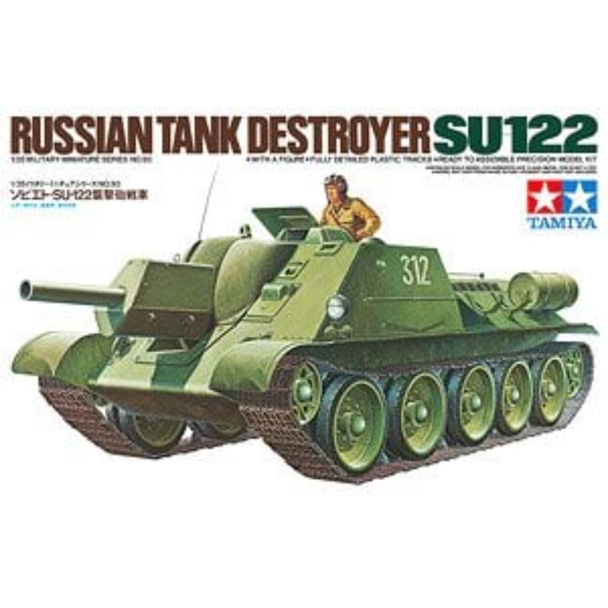 Tamiya SU-122 1/35 Master Set box art