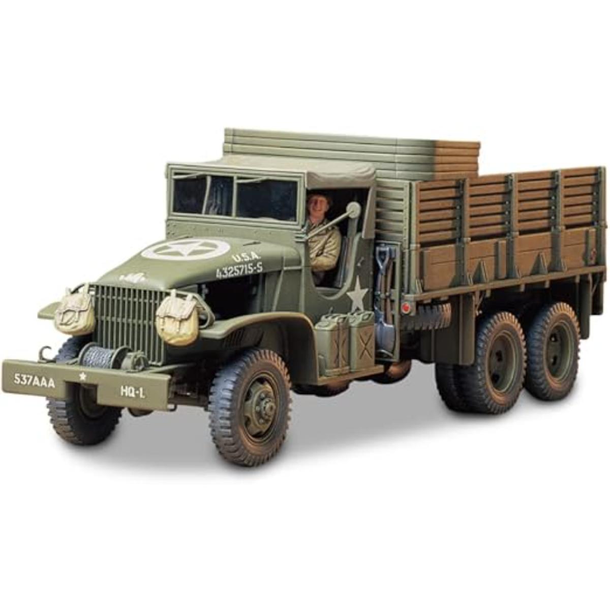 Tamiya 1/35 US 2.5-Ton 6×6 Cargo Truck model kit parts