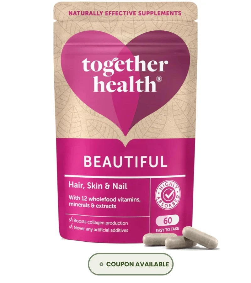 Together Health Beautiful HSN Vegan Hair Skin Nails supplement 
