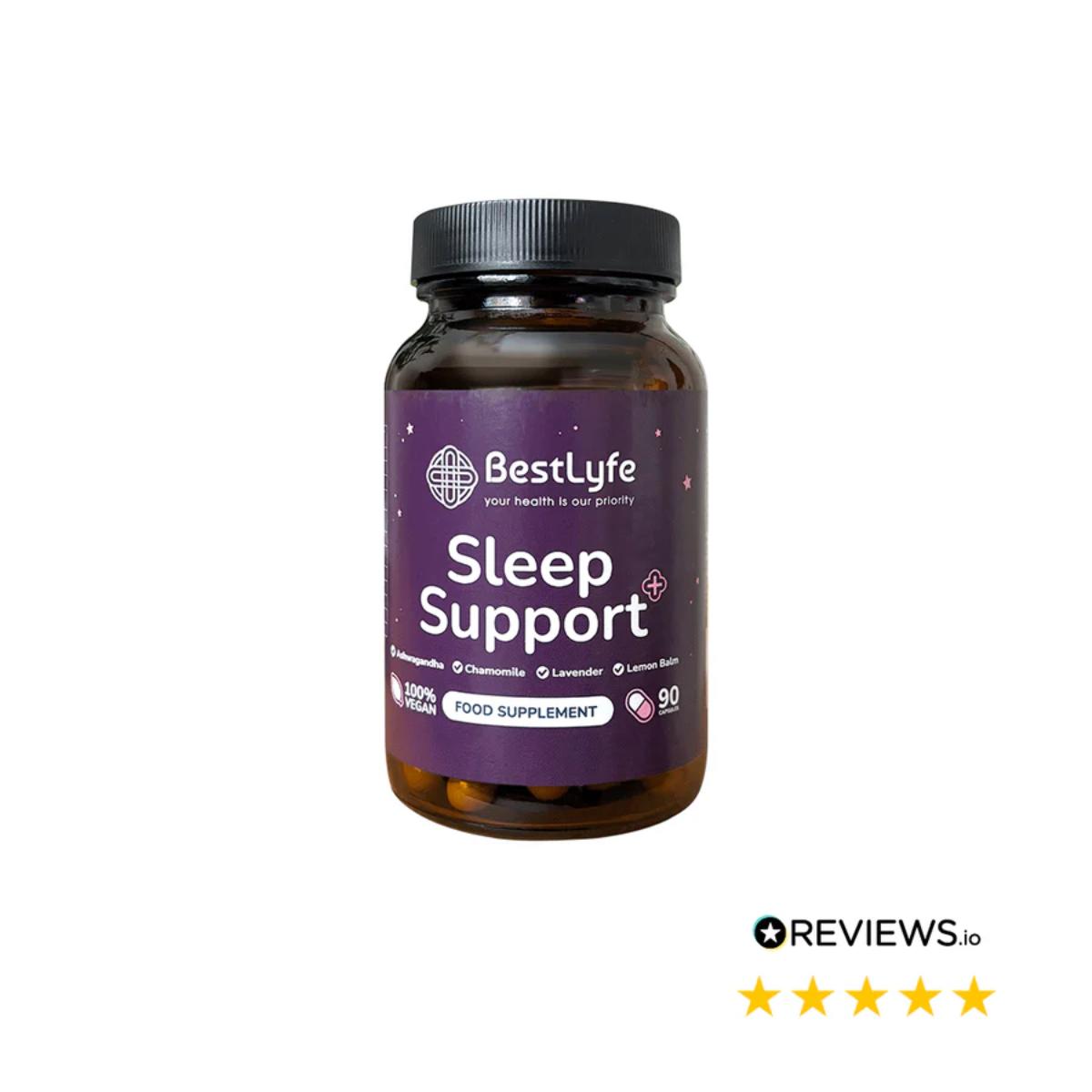 sleep support capsules magnesium ashwagandha herbal sleep supplement 90 capsules