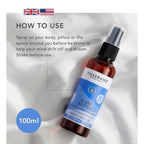 Tisserand Aromatherapy Sleep Pillow & Body Mist essential oil spray bottle