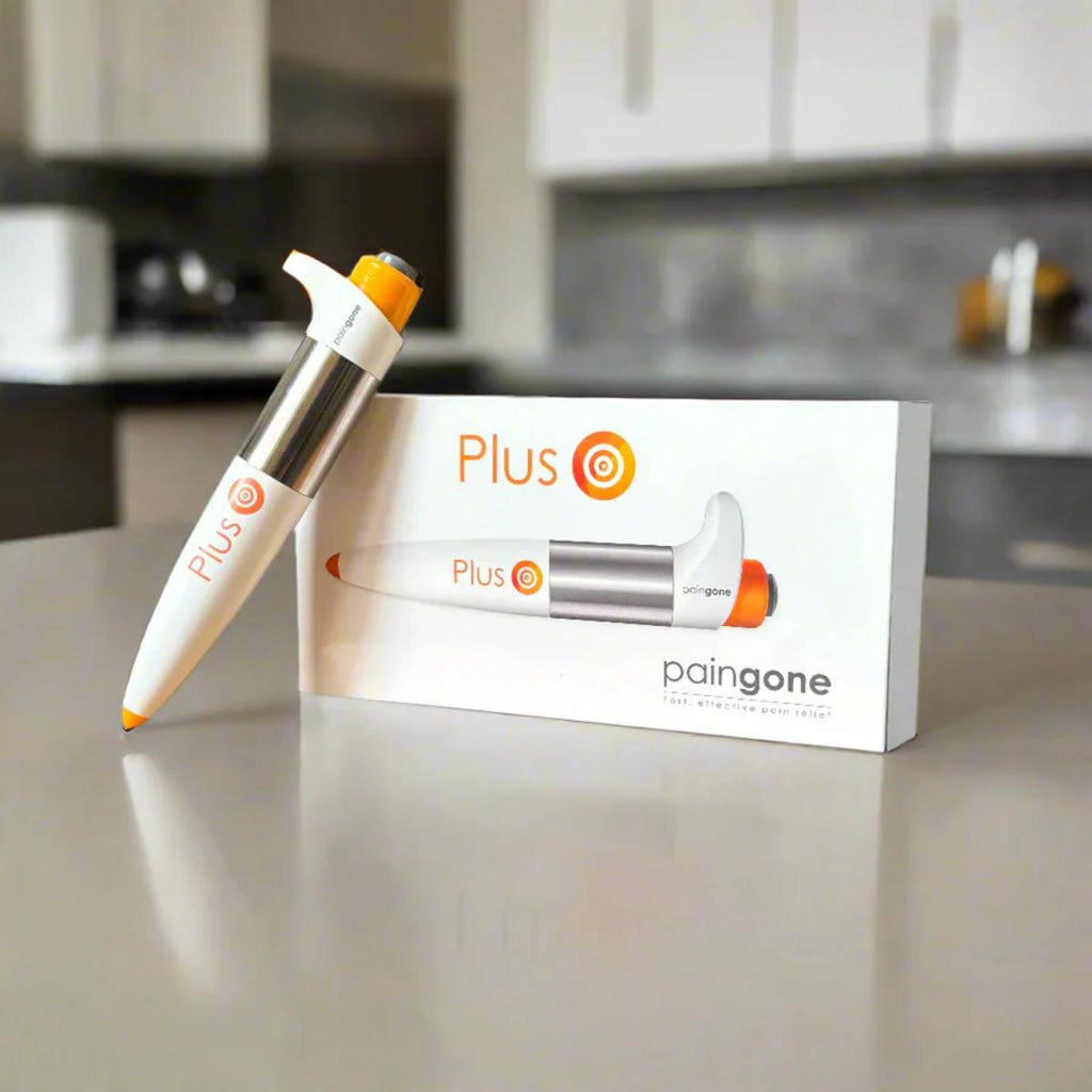 Paingone Plus automatic TENS pen device with single-button operation