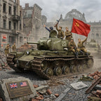kv1 s soviet tank in berlin