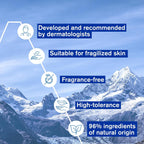 Sensitive skin repairing cream with Centella and Hyaluronic Acid