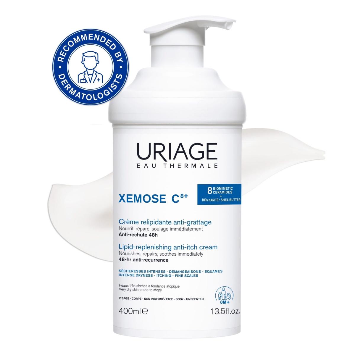 Uriage Xemose lipid-replenishing anti-irritation cream tube 400ml