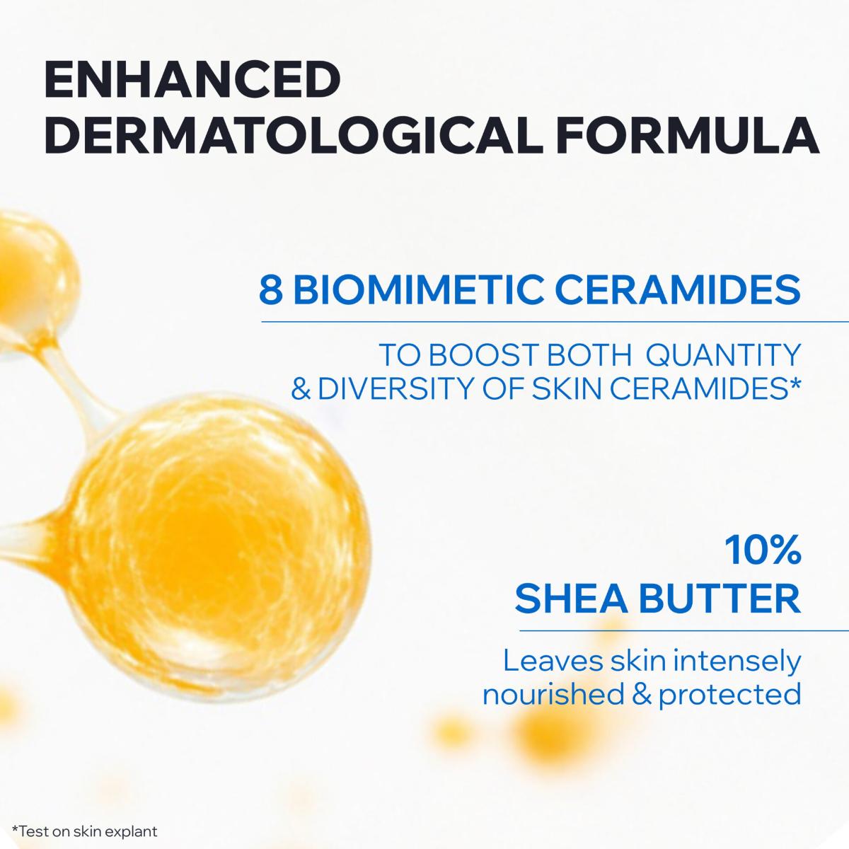 Soothing cream for dry and sensitive skin comfort