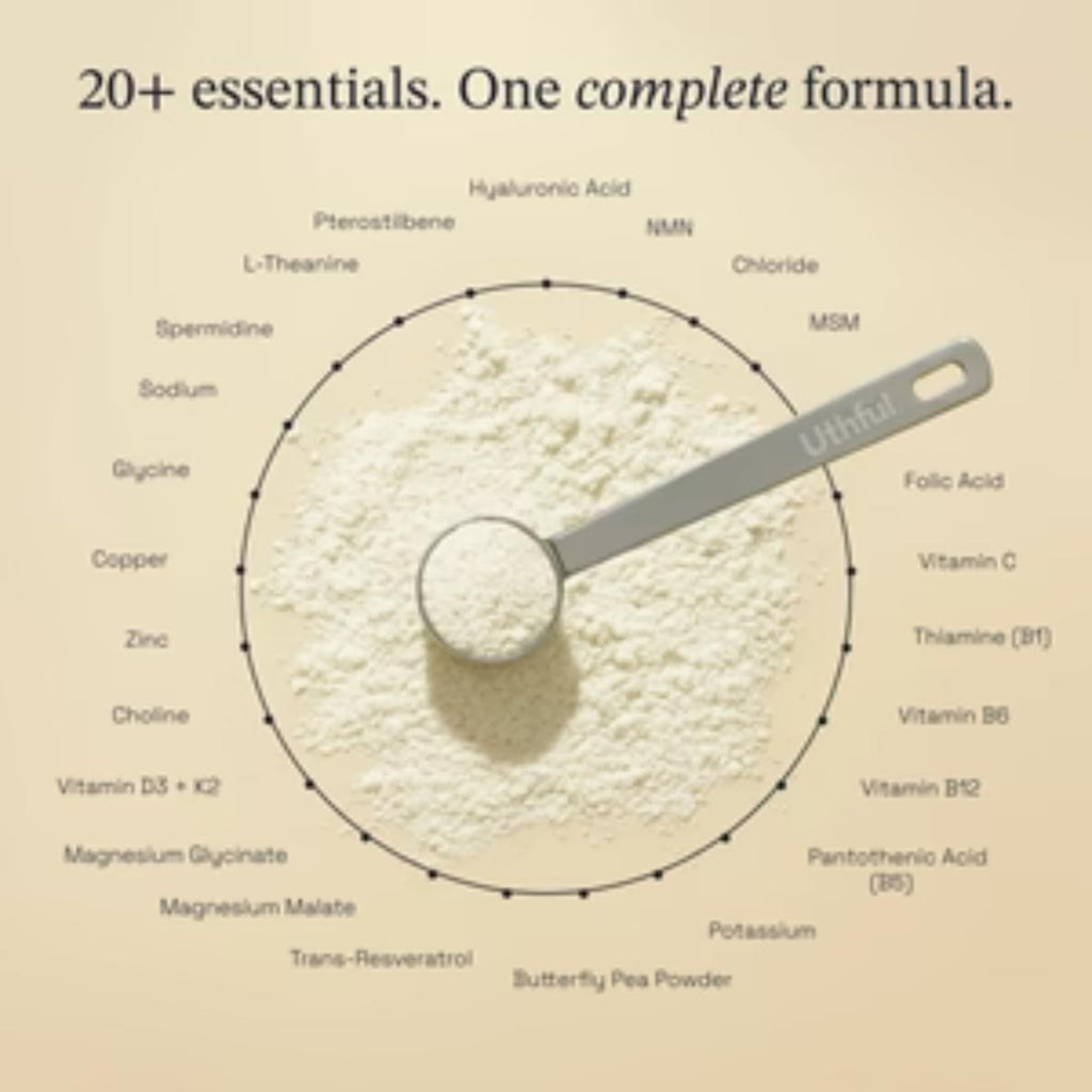 Uthful Premium Daily Blend 24-in-1 NMN supplement powder