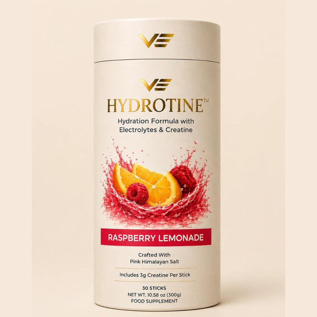 Hydrotine Raspberry Lemonade electrolyte and creatine hydration powder