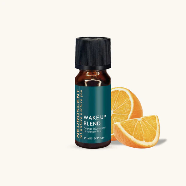 Wake Up essential oil blend – 10ml bottle with citrus scent