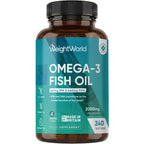 omega 3 fish oil 3000mg capsules high strength EPA DHA 240 softgels bottle