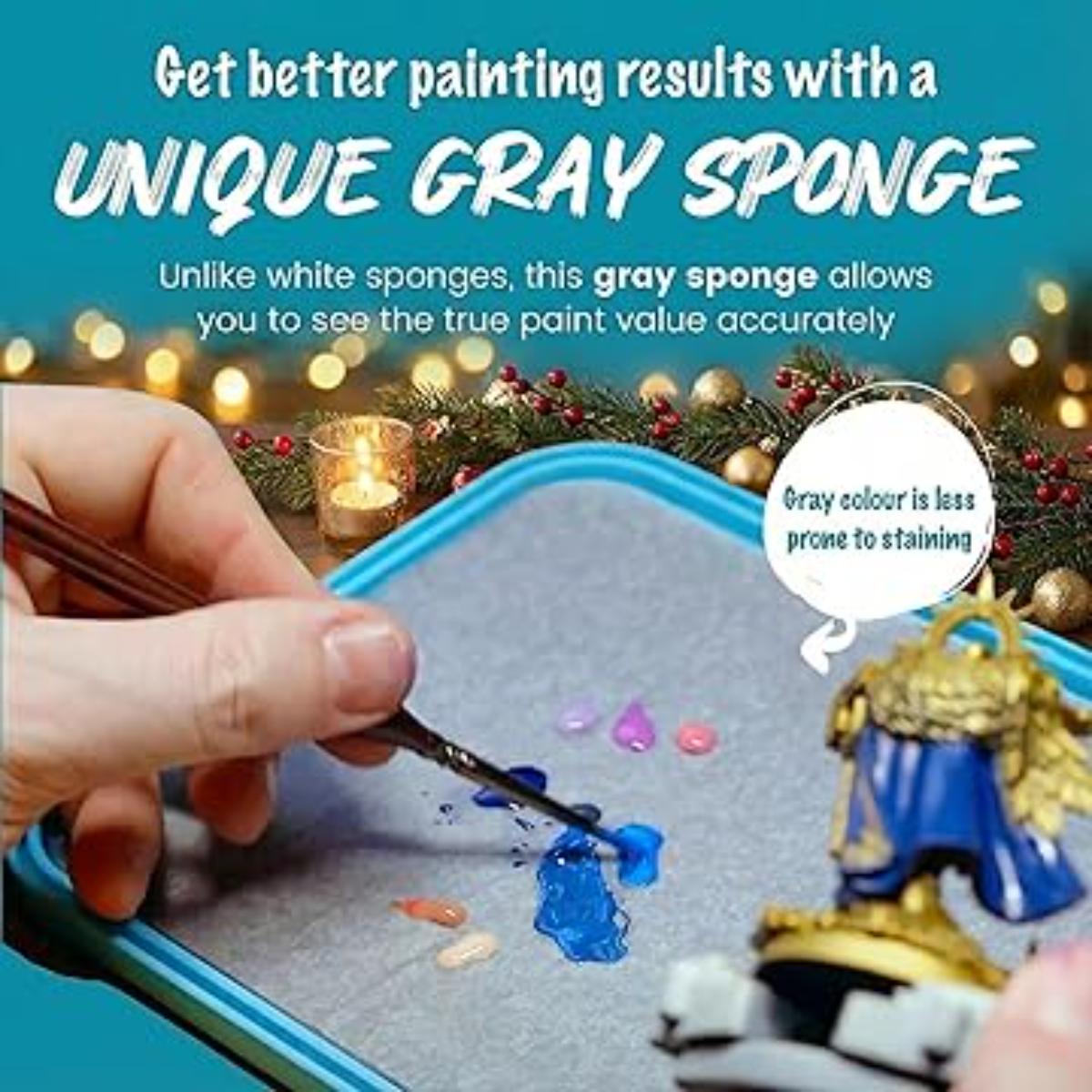 wetndri wet palette miniature painting acrylic paint stay wet palette