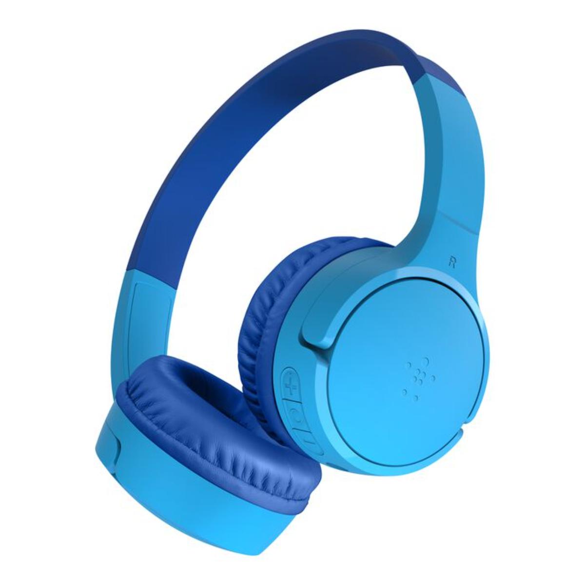 Belkin SoundForm Mini wireless on-ear headphones for kids with volume cap and built-in microphone
