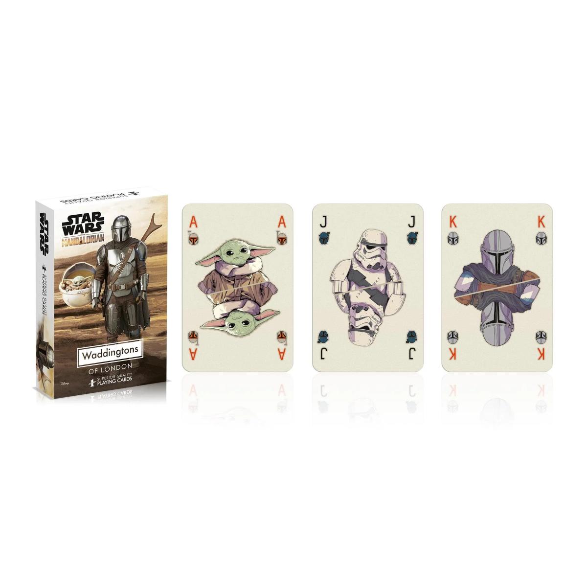 star wars mandalorian playing cards