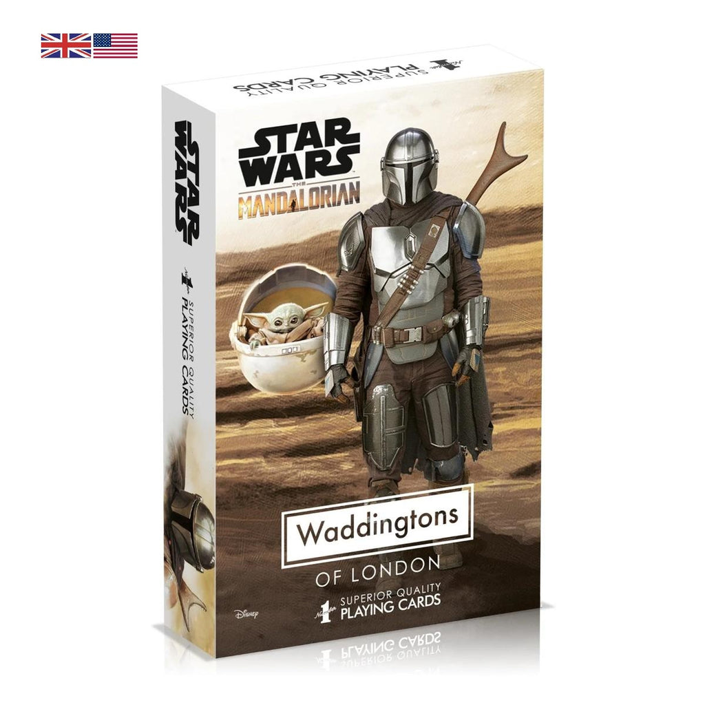 star wars mandalorian playing cards