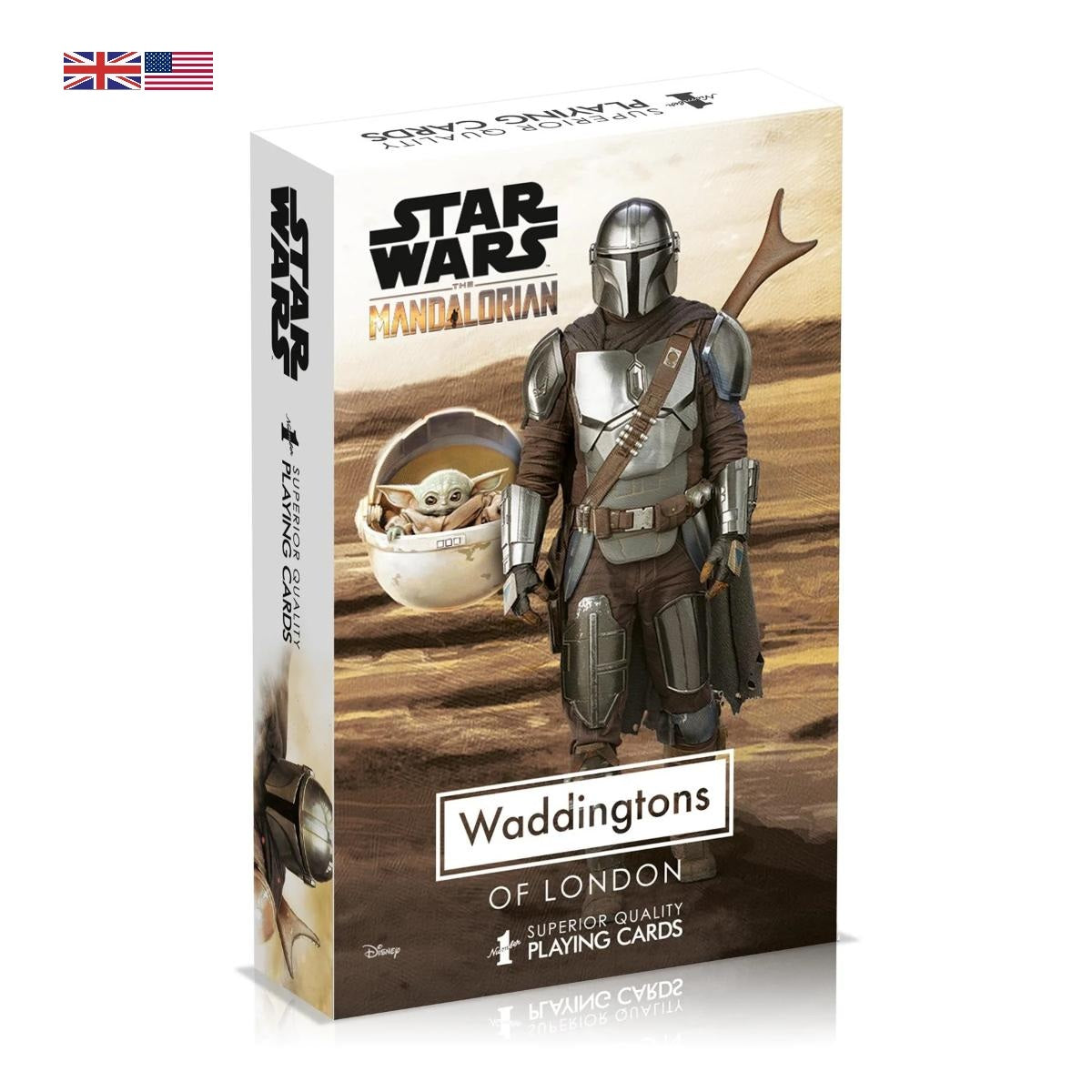 star wars mandalorian playing cards