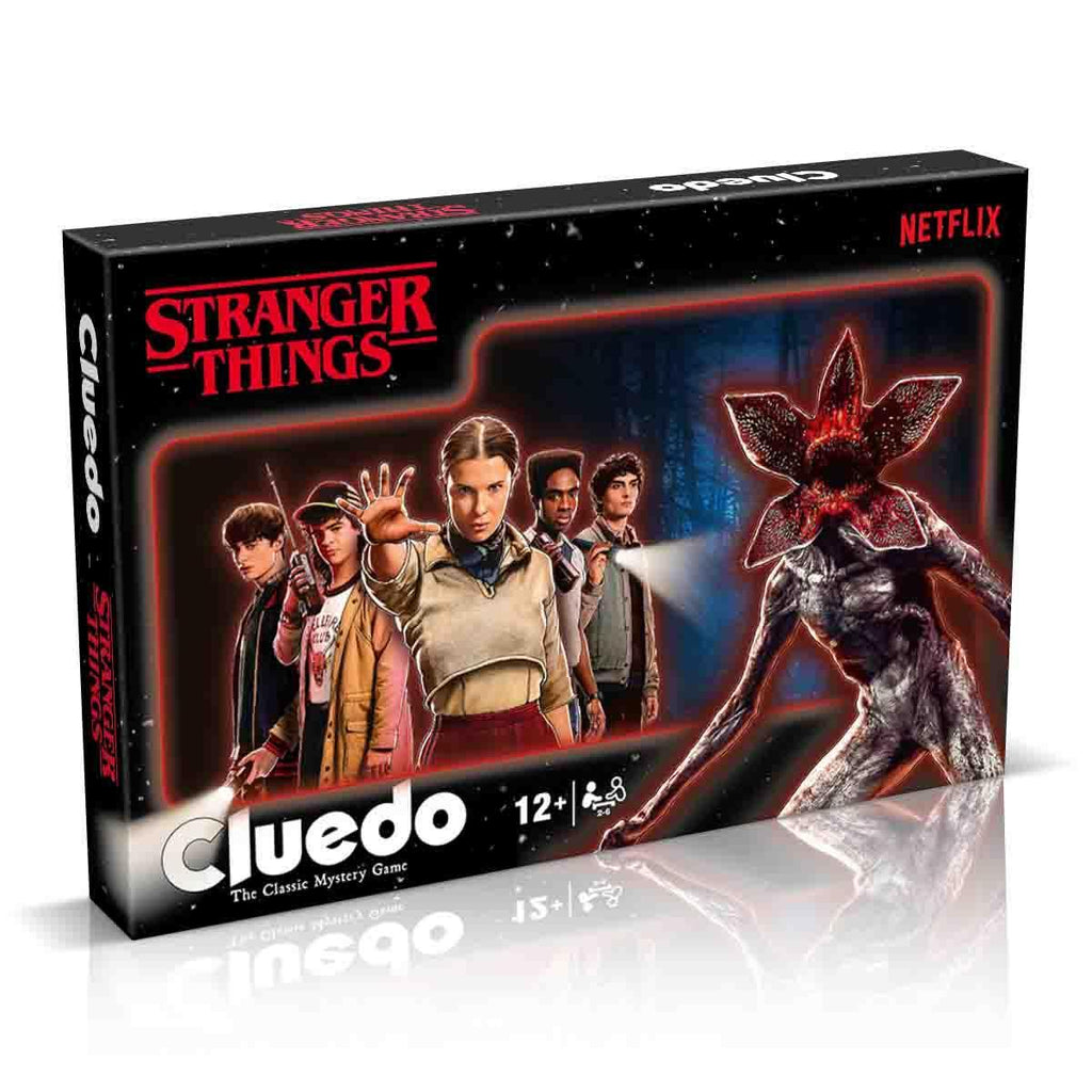 Stranger Things Cluedo Mystery Board Game box