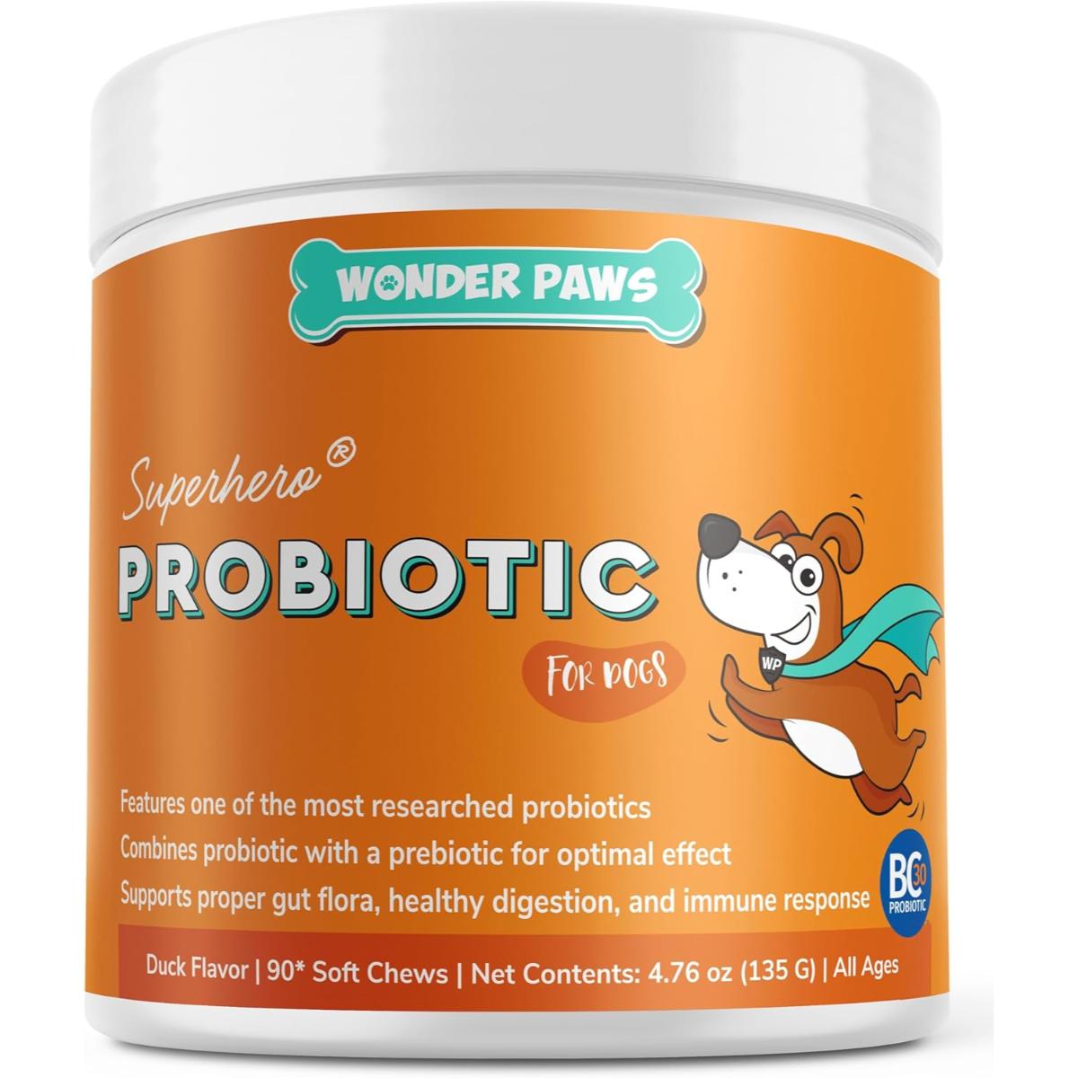 Wonder Paws probiotic chews for dogs