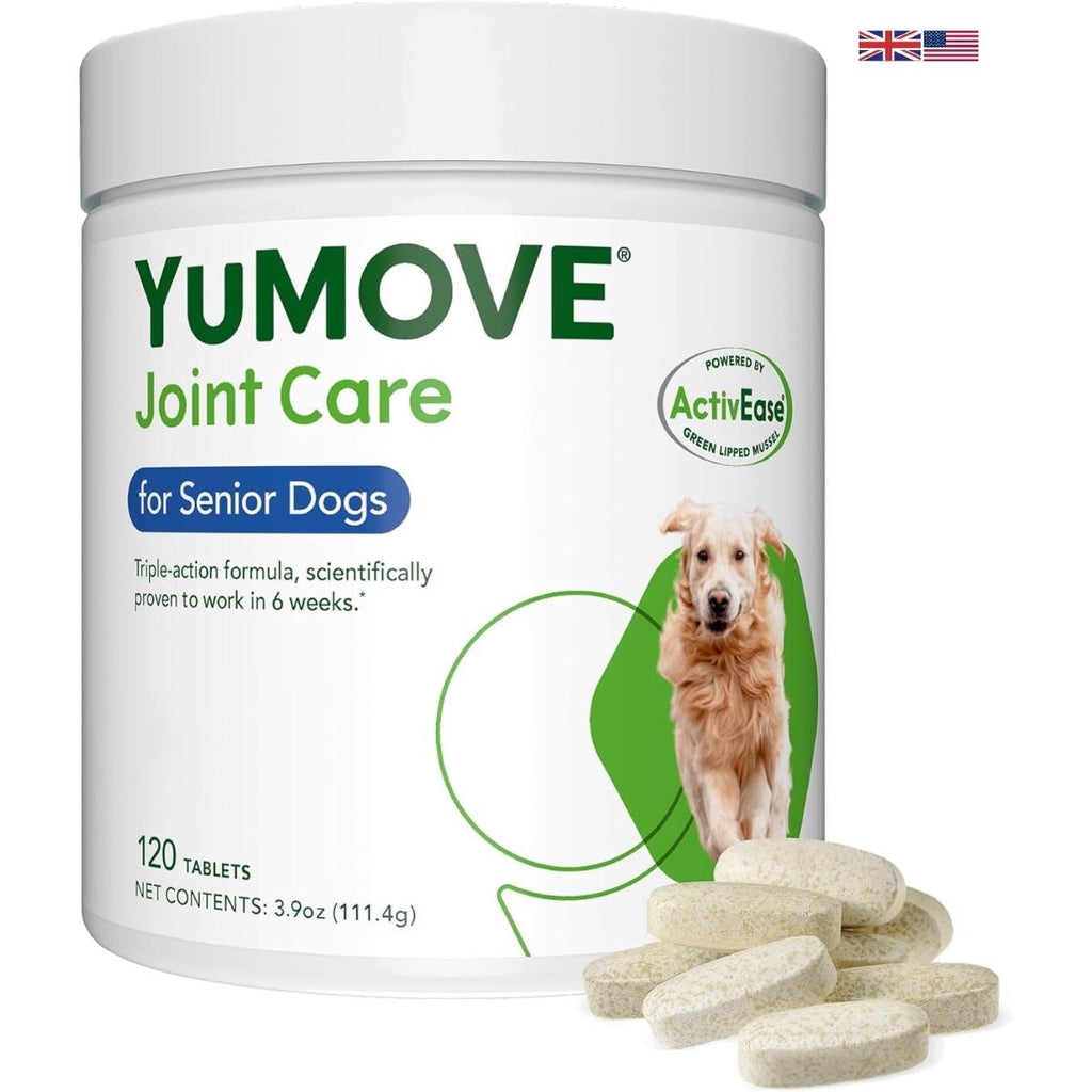 YuMOVE senior dog hip and joint supplement chewable tablets bottle product image