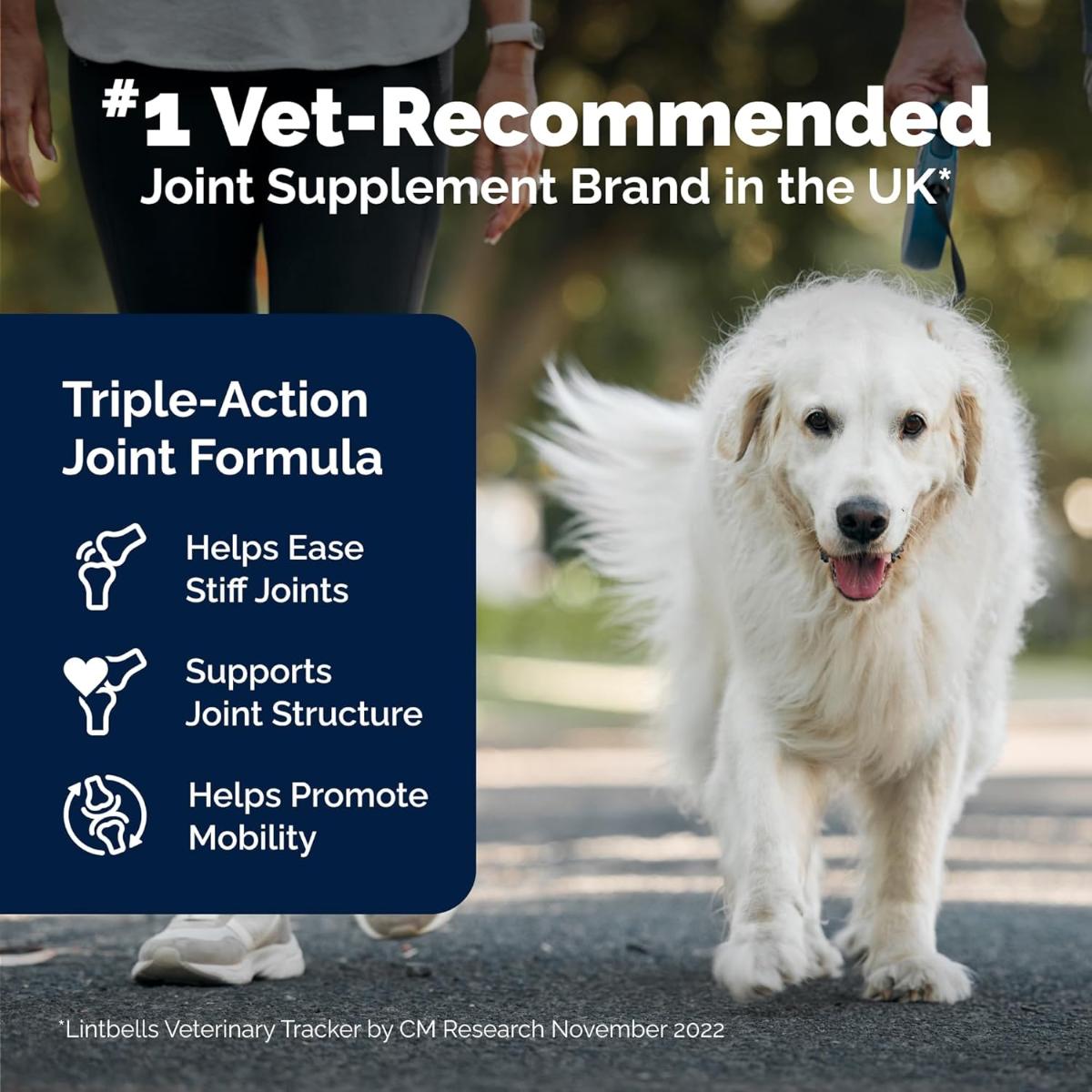 YuMOVE senior dog hip and joint supplement chewable tablets bottle product image