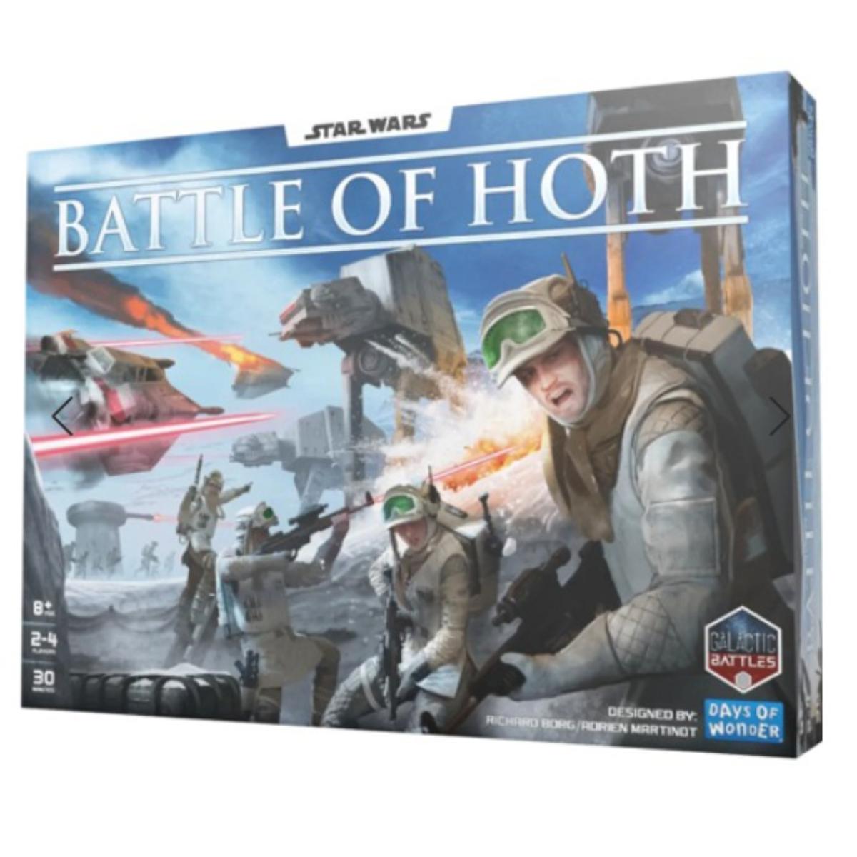 Star Wars Battle of Hoth board game box with 74 miniatures