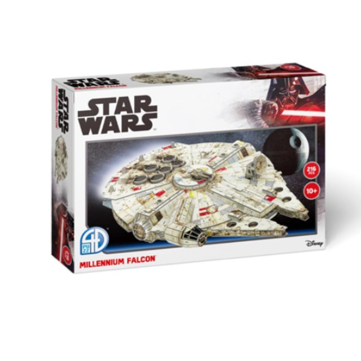 Star Wars Millennium Falcon 3D Puzzle 216 pieces assembled model