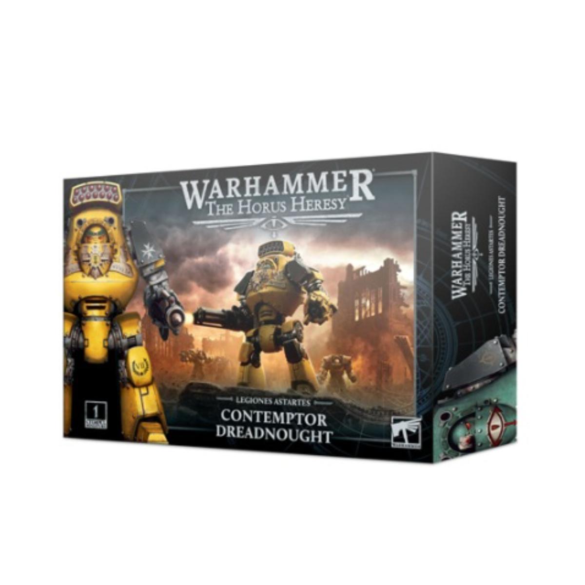 Legiones Astartes Contemptor Dreadnought model kit box
